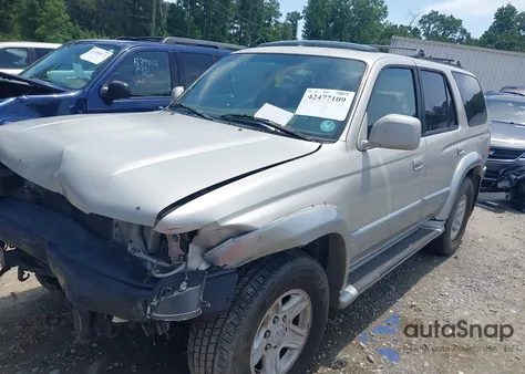 2000 Toyota 4Runner Limited V6 из США, поврежденный, VIN JT3GN87R4Y0151605